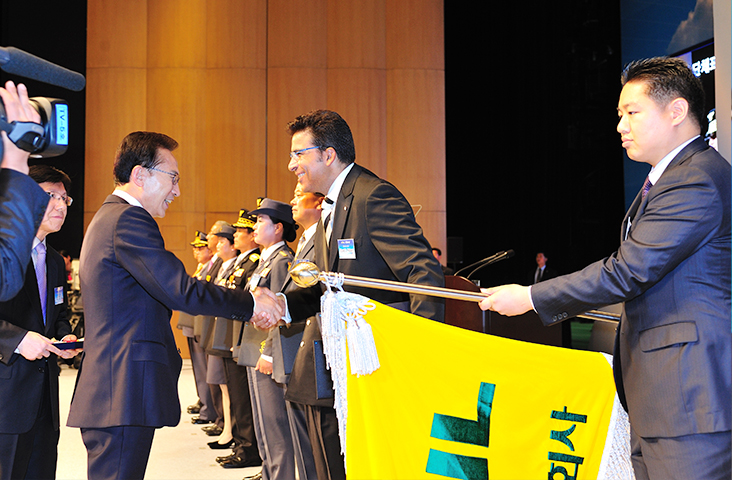 Received President’s Award in recognition of its support for firefighter